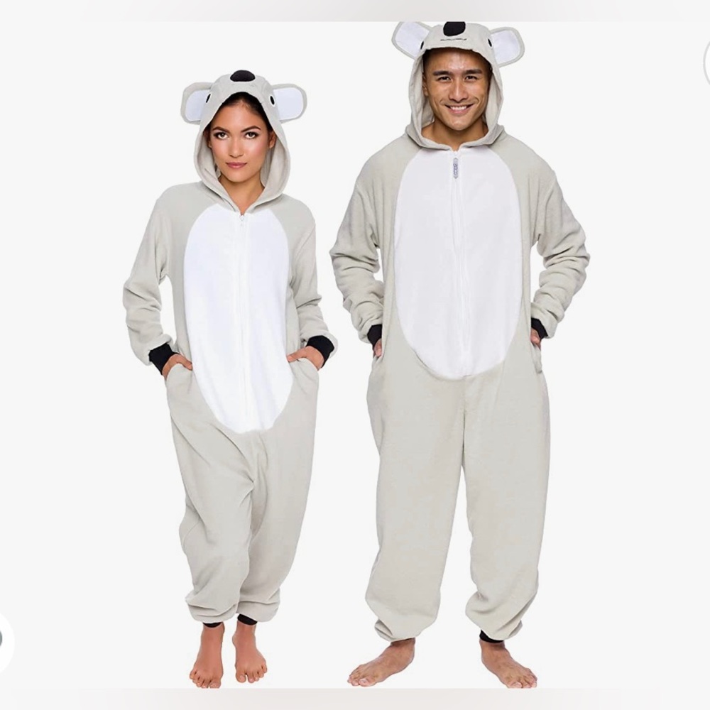 Adult Onesie Koala Bear Costume - Size Small